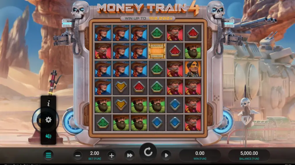 Money Train 4 slot reels
